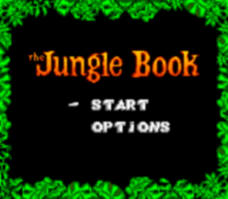 Jungle Book Sega GameGear Screenshot 1