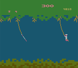 Jungle Hunt Atari screen