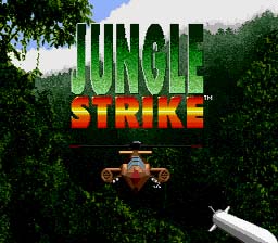 Jungle Strike Sega Genesis Screenshot 1