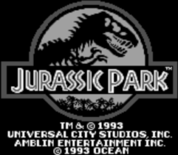 Jurassic Park Gameboy Screenshot 1