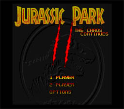 Jurassic Park Part 2: The Chaos Continues Super Nintendo Screenshot 1