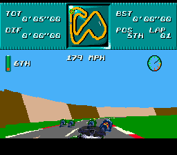 Kawasaki Super Bike Challenge Genesis Screenshot 2