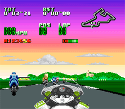 Kawasaki Super Bike Challenge SNES Screenshot 2