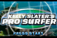Kelly Slater's Pro Surfer GBA Screenshot Screenshot 1