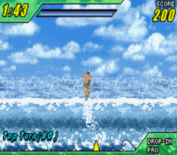 Kelly Slater's Pro Surfer GBA Screenshot Screenshot 2