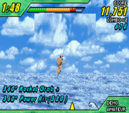 Kelly Slater's Pro Surfer GBA Screenshot Screenshot 3