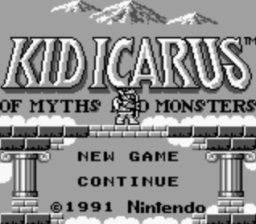 Kid Icarus: Of Myths and Monsters Gameboy Screenshot Screenshot 1
