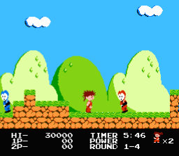 Kid Niki Radical Ninja NES Screenshot Screenshot 4