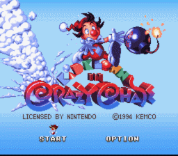 Kidklown in Crazy Chase SNES Screenshot 1
