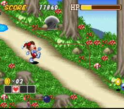 Kidklown in Crazy Chase SNES Screenshot 3