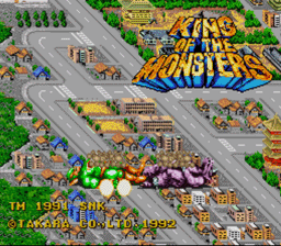 King Of The Monsters Snes 