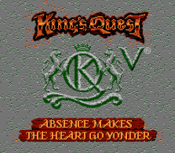 King's Quest V NES Screenshot 1