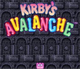 Kirby's Avalanche Super Nintendo Screenshot 1