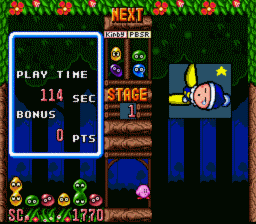 Kirby's Avalanche SNES Screenshot Screenshot 4