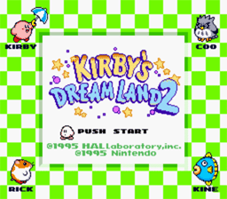 Kirby's Dream Land 2 GB Screenshot 1