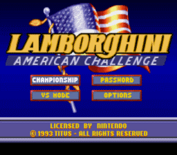 Lamborghini America Challenge screen shot 1 1