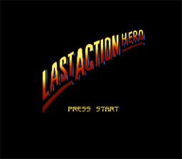 Last Action Hero SNES Screenshot Screenshot 1