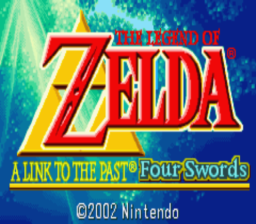 Legend of Zelda: Four Swords GBA Screenshot 3