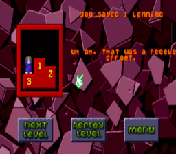 Lemmings 2: The Tribes screen shot 4 4