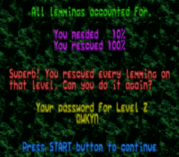 Lemmings GEN Screenshot 3