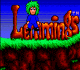 Lemmings Sega GameGear Screenshot 1
