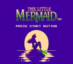 Little Mermaid NES Screenshot Screenshot 1