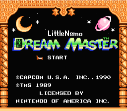 Little Nemo Dream Master screen shot 1 1