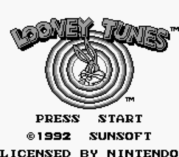 Looney Tunes Gameboy Screenshot Screenshot 1