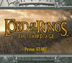 Lord of the Rings The Third Age GBA Screenshot Screenshot 1