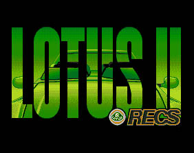 Lotus 2: R.E.C.S Genesis Screenshot Screenshot 1
