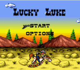 Lucky Luke Gameboy/Gameboy Color Screenshot 1