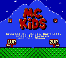 M.C. Kids NES Screenshot 1