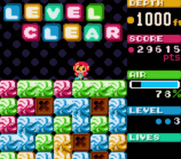 Mr. Driller GBC Screenshot 3
