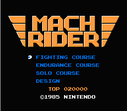 Mach Rider screen shot 1 1