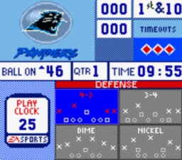 Madden NFL 2001 GBC Screenshot 3