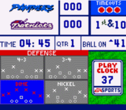 Madden NFL 2002 GBC Screenshot 3