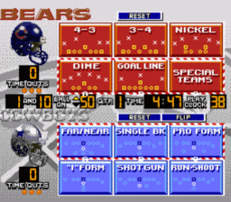Madden NFL 95 GEN Screenshot 4