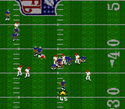 Madden NFL 95 Gamegear Screenshot Screenshot 2