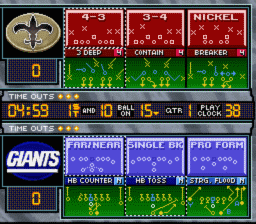 Madden NFL 96 SNES Screenshot 3