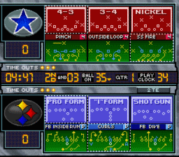 Madden NFL 97 screen shot 3 3