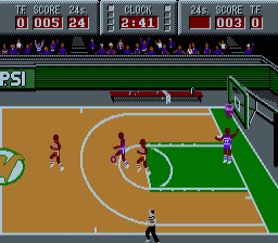 Magic Johnson's Fast Break NES Screenshot Screenshot 4
