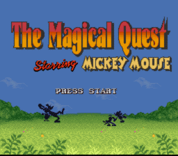 Magical Quest Starring Mickey Mouse Super Nintendo Screenshot 1