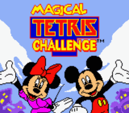 Magical Tetris Challenge Gameboy Color Screenshot 1