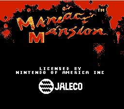 Maniac Mansion NES Screenshot Screenshot 1