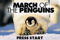 March of the Penguins GBA Screenshot Screenshot 1
