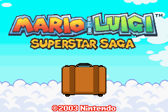 Mario & Luigi Superstar Saga Gameboy Advance Screenshot 1