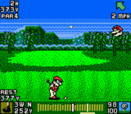 Mario Golf screen shot 2 2