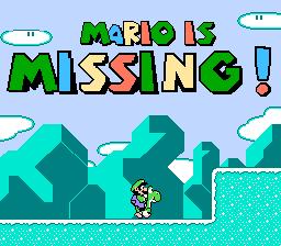 Mario Is Missing! NES Screenshot 1
