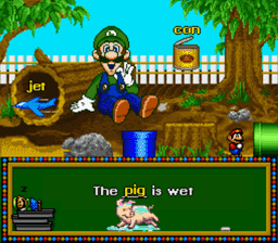 Mario's Early Years: Fun With Letters SNES Screenshot 3