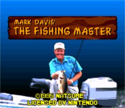 Mark Davis' The Fishing Master SNES Screenshot Screenshot 1